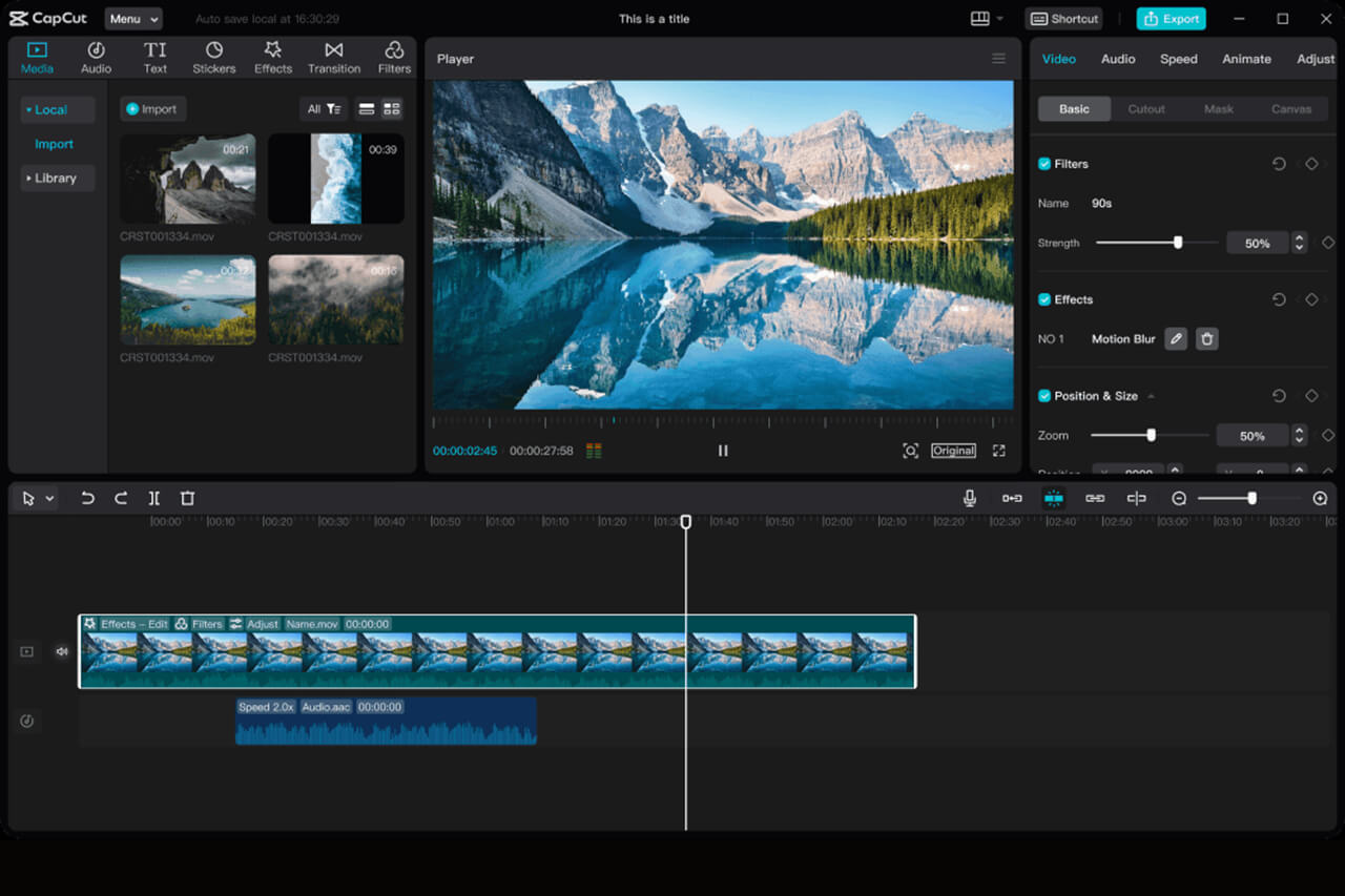 Video Editing Showcase